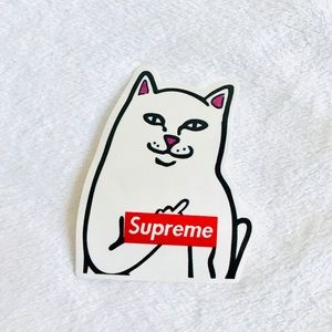 ripndip supreme sticker